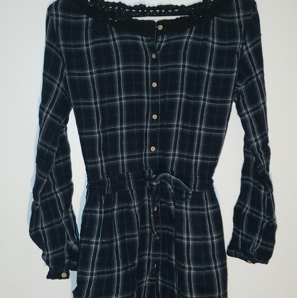 Rarely-Used Patterned Button Down